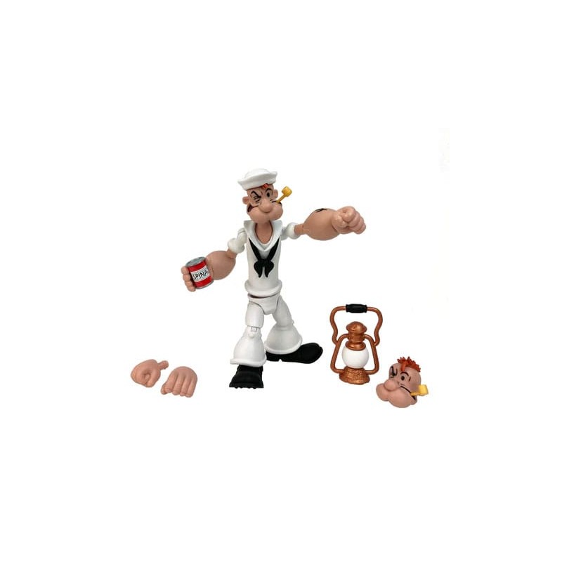 Popeye figurine Wave 02 Popeye White Sailor Suit | 0814800023226