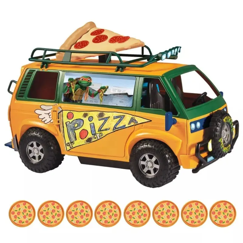 Ninja Turtles : Teenage Years véhicule Pizzafire Van 20 cm | 0043377834687