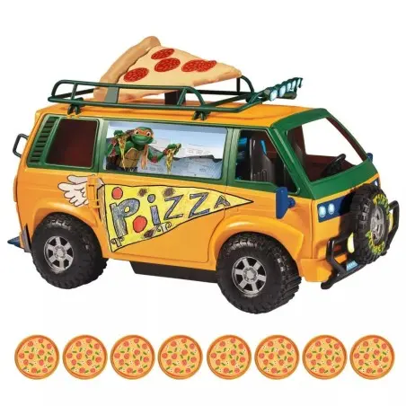 Ninja Turtles : Teenage Years véhicule Pizzafire Van 20 cm | 0043377834687