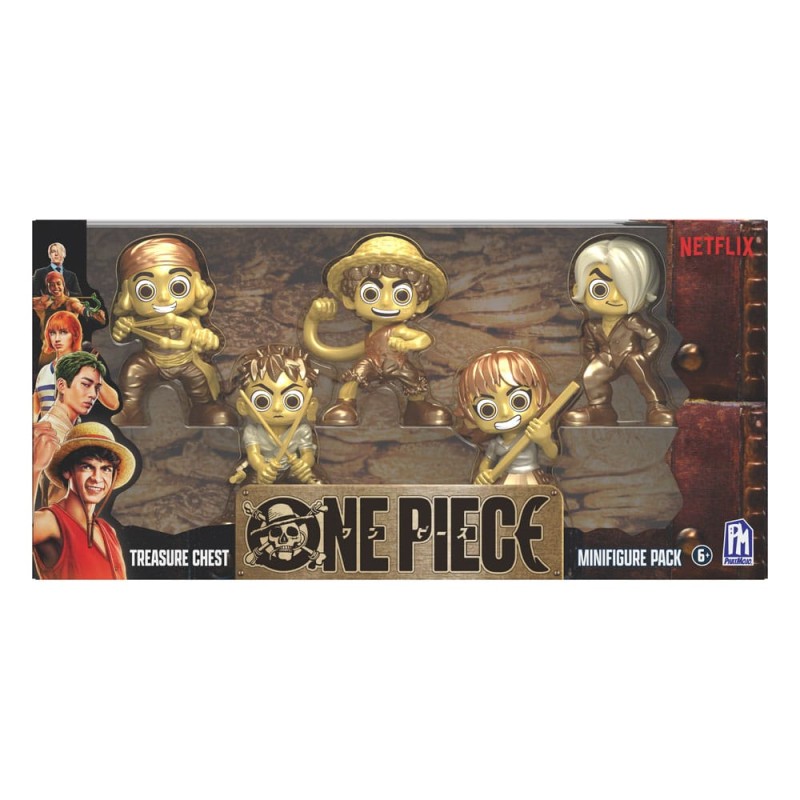 One Piece figurine Set Gold 6 cm  | 0810087215699