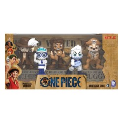 One Piece figurine Set Prates & Marines 6 cm 