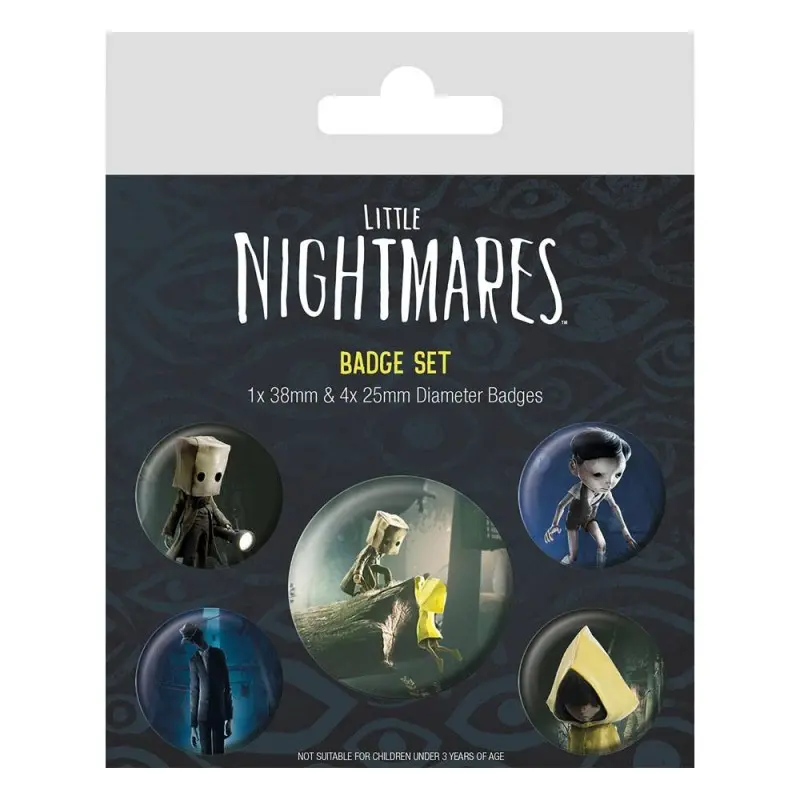 Little Nightmares pack 5 badges Little Nightmares II | 5050293807553