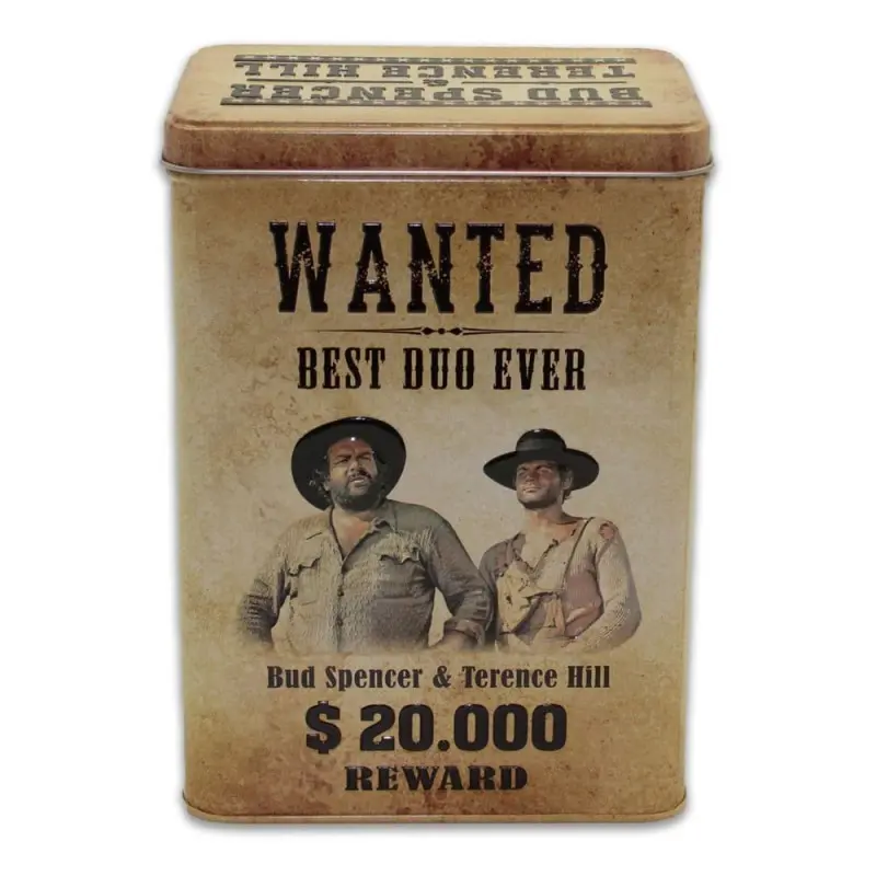 Bud Spencer & Terence Hill boîte métal Wanted | 4250778145304