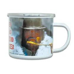 Bud Spencer mug émail Ohne Heu kann das beste Pferd...  | 4250778167924