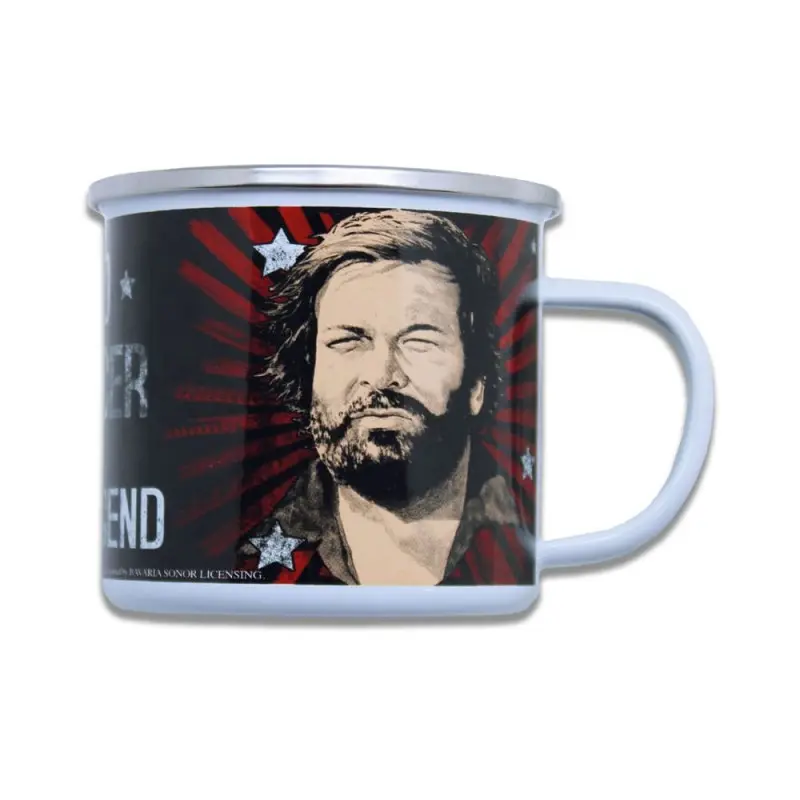 Bud Spencer mug émail The Legend | 4250778167931