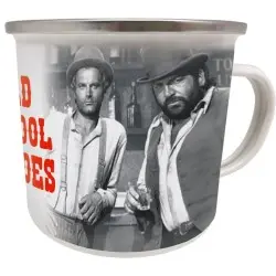 Bud Spencer & Terence Hill mug émail Old School Heroes | 4250778143874