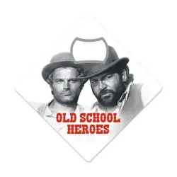 Bud Spencer & Terence Hill décapsuleur magnétique Old School Heroes | 4250778143959