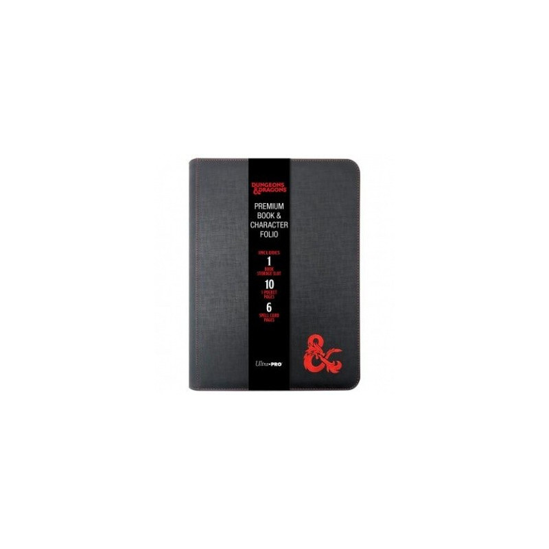 UP - Dungeons & Dragons Premium boek met ritssluiting en Character Folio