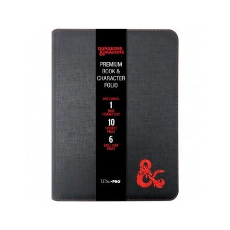 UP - Dungeons & Dragons Premium Zippered Book & Character Folio