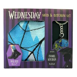 Wednesday porte-clés et chaussettes Set 