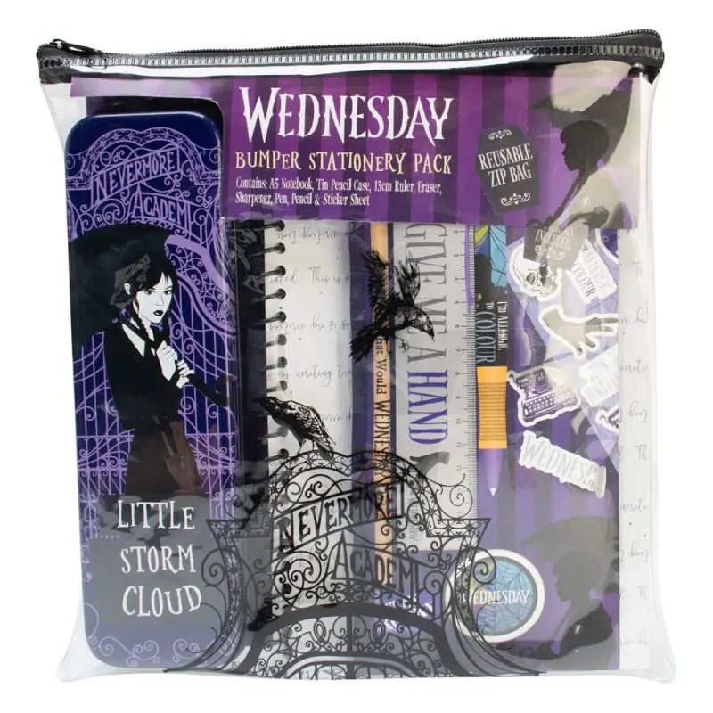 Wednesday set d'écriture Bumper 9 pc | 5056563718420