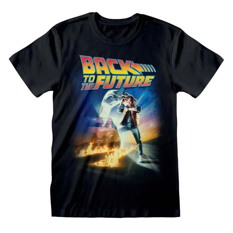 Retour vers le futur T-Shirt Poster (M) | 5055910371707