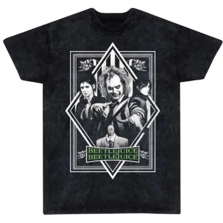 Beetlejuice 2 T-Shirt Poster Snow Wash (L) | 5056688594343