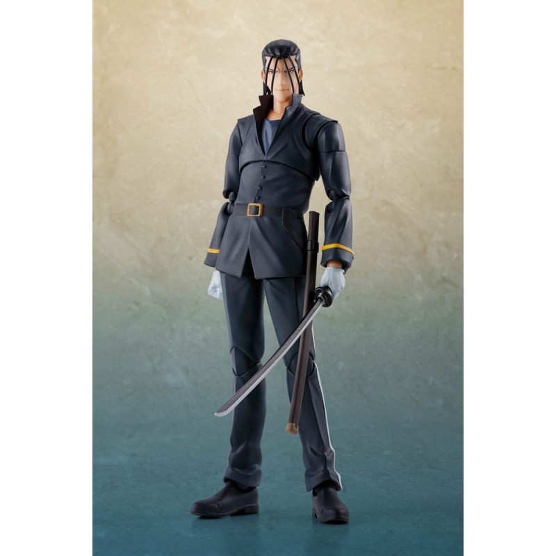 Rurouni Kenshin: Meiji Swordsman Romantic Story figurine S.H. Figuarts Hajime Saito 17 cm   | 4573102654816