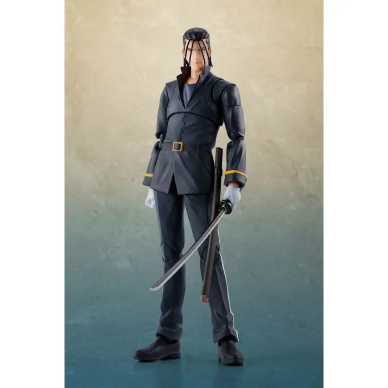 Rurouni Kenshin: Meiji Swordsman Romantic Story figurine S.H. Figuarts Hajime Saito 17 cm   | 4573102654816