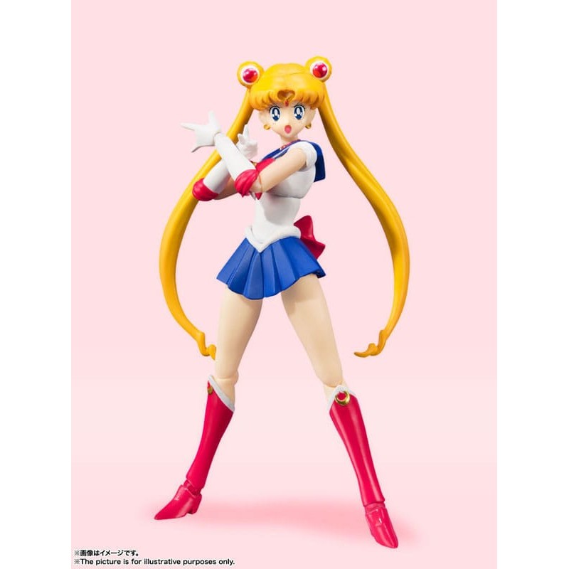 Sailor Moon figurine S.H. Figuarts Sailor Moon Animation Color Edition 14 cm | 4573102657909