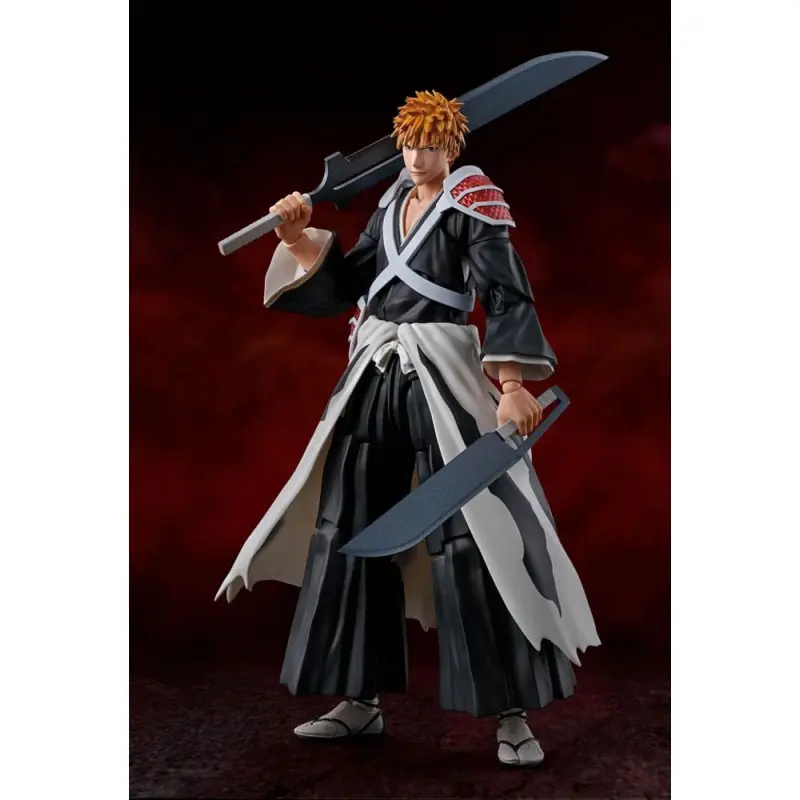 Bleach: Thousand-Year Blood War figurine S.H. Figuarts Ichigo Kurosaki Dual Zangetsu 16 cm    | 4573102668165