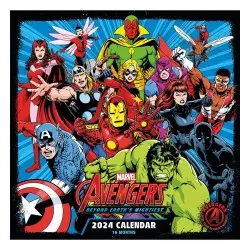 Marvel calendrier 2024 Avengers | 9781804230435