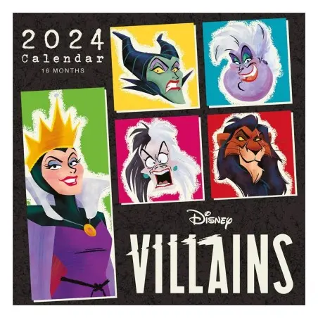 Disney Villains calendrier 2024 Once I was Alone | 9781804230831