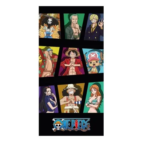 One Piece Premium serviette de bain Strawhat Crew 70 x 140 cm | 8445484396720
