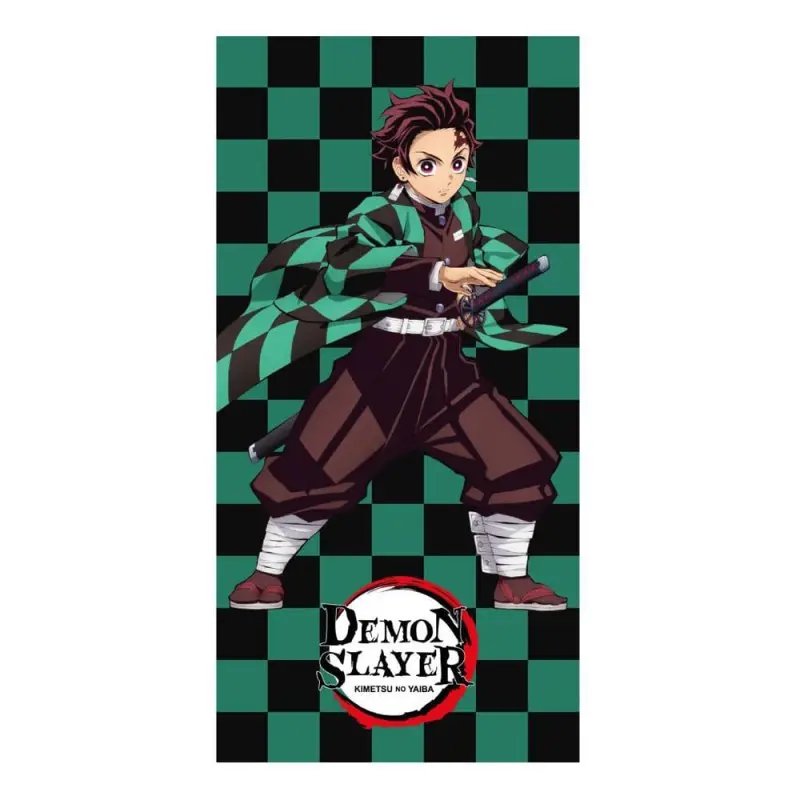 Demon Slayer: Kimetsu no Yaiba serviette de bain Tanjiro 70 x 140 cm | 8445484396805