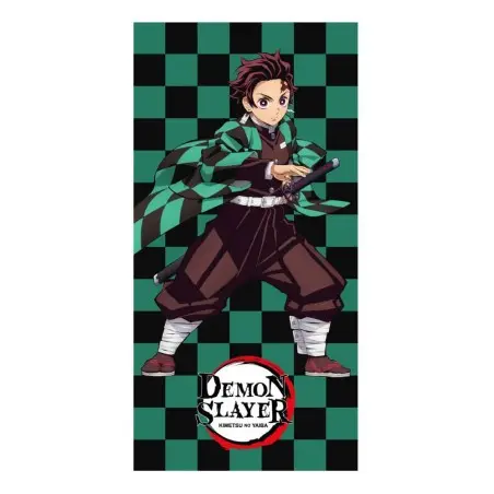 Demon Slayer: Kimetsu no Yaiba serviette de bain Tanjiro 70 x 140 cm | 8445484396805