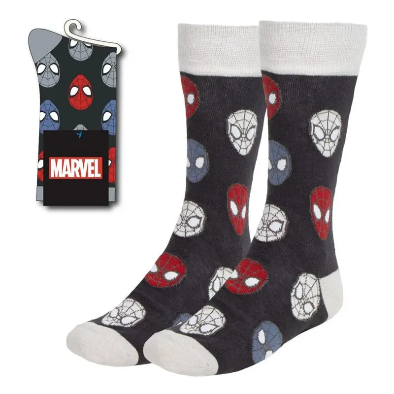 Spider-Man chaussettes Face 38-45 | 8445484435948
