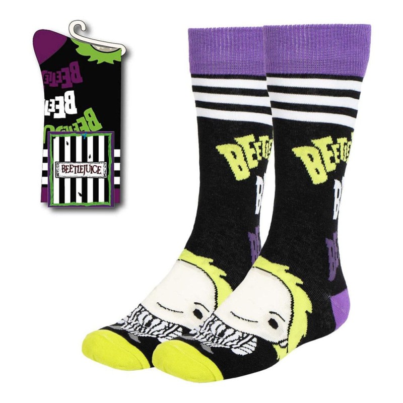 Beetlejuice chaussettes Beetlejuice Chibi 38-45 | 8445484436501