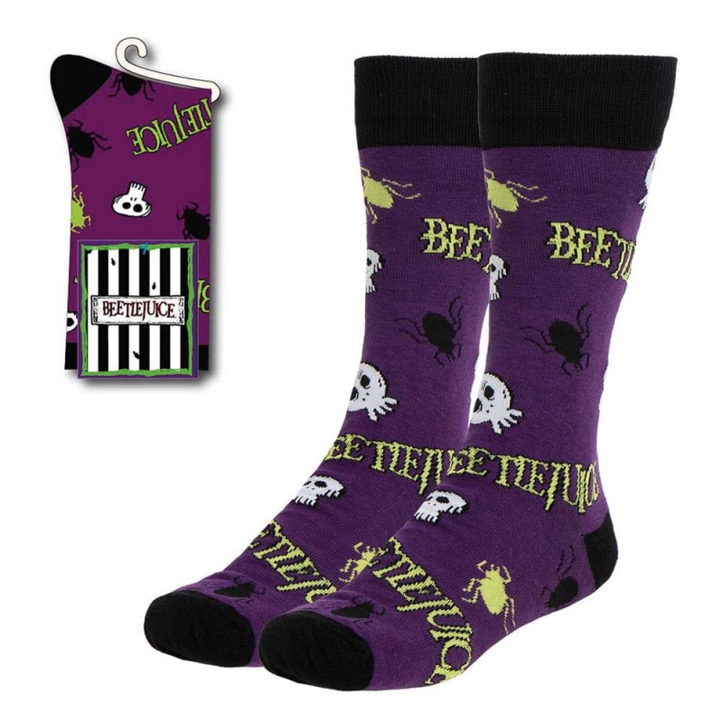 Beetlejuice chaussettes Purple 38-45 | 8445484436525