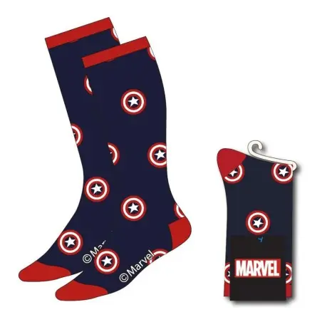 Avengers chaussettes Captain America Shield 38-45 | 8445484456806