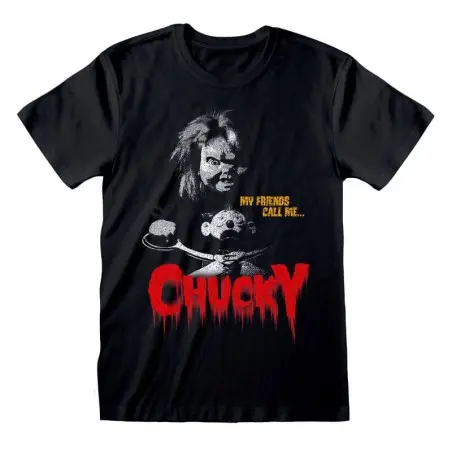 Chucky Jeu d´enfant T-Shirt My friends Call Me Chucky (L) | 5056599733770