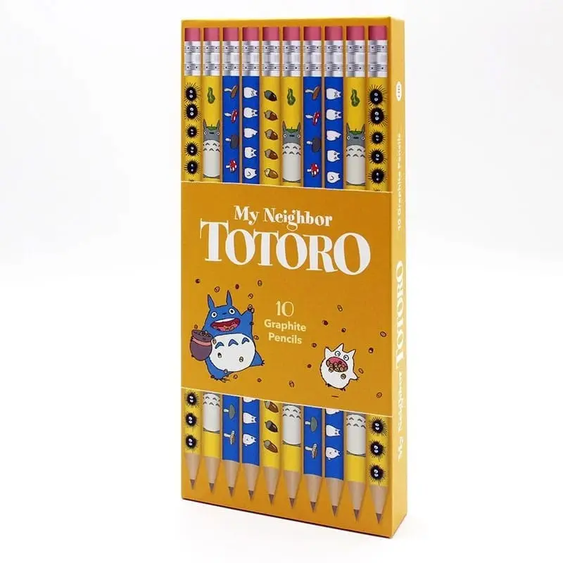 Mon voisin Totoro sets crayons à papier 10 pièces  | 9781452179551