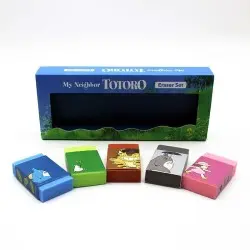 Mon voisin Totoro pack 4 gommes Set (5)