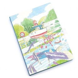 Ponyo Carnet de croquis Ponyo & Sosuke Flexi