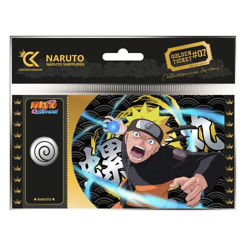 Naruto Shippuden Golden Ticket Black Edition no.07 Naruto (10) | 0000059437852