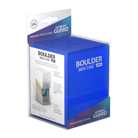 Product: Boulder Deck Case 100+ standaard maat saffier
Merk: Ultimate Guard
