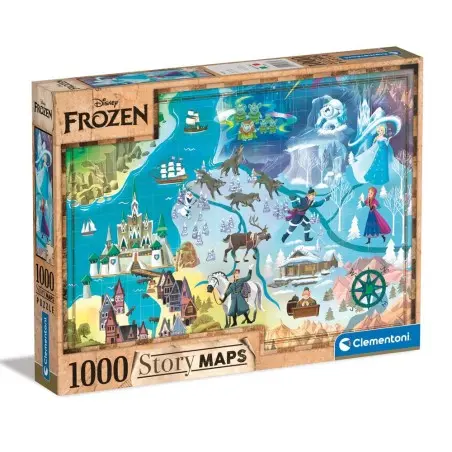 Disney Story Maps puzzle La Reine des neiges (1000 pièces) | 8005125396665