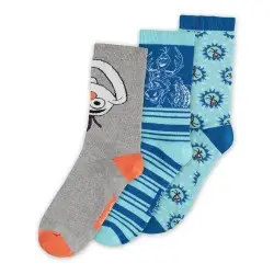 La Reine des neiges pack 3 paires de chaussettes Olaf 35-38