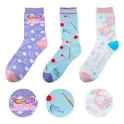 Harry Potter pack 3 paires de chaussettes Luna Lovegood | 4895205611214