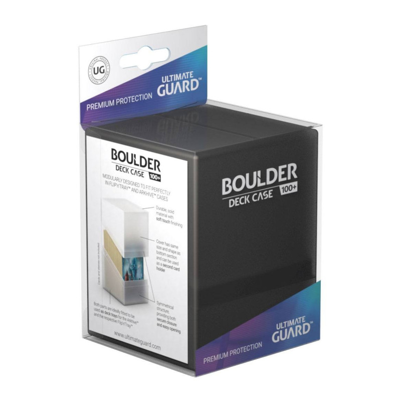 Product: Boulder Deck Case 100+ Standard Size Onyx
Brand: Ultimate Guard