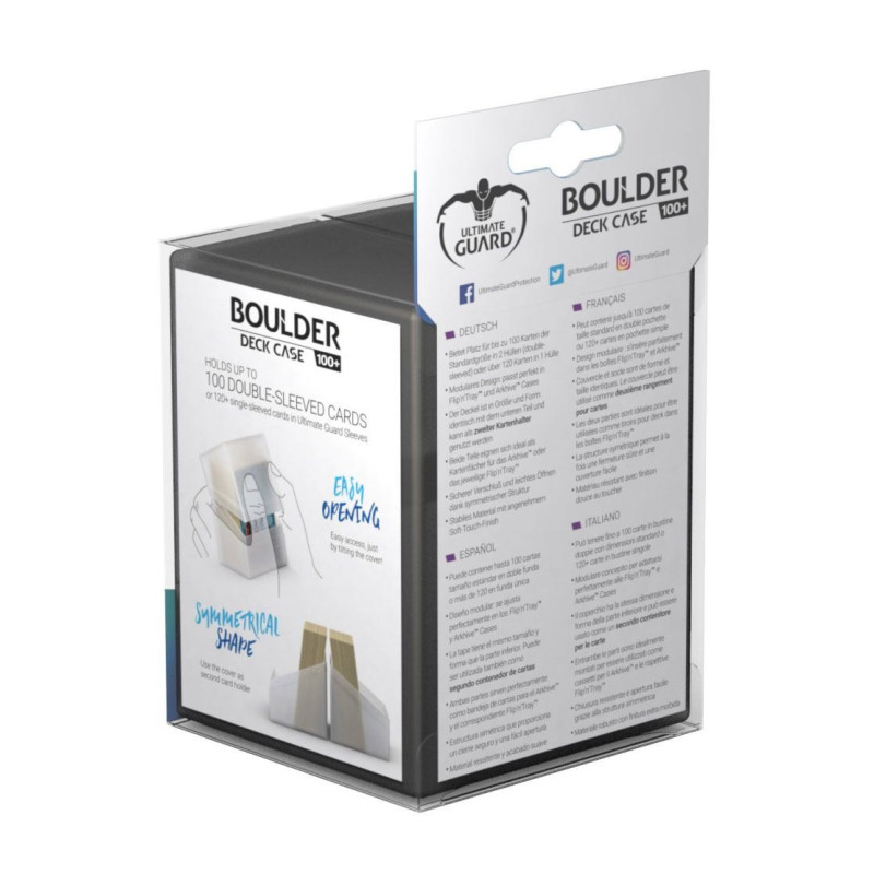 produit : Boulder Deck Case 100+ taille standard Onyx
marque : Ultimate Guard
