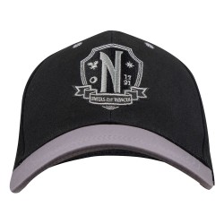 Wednesday casquette Baseball Nevermore Academy Black