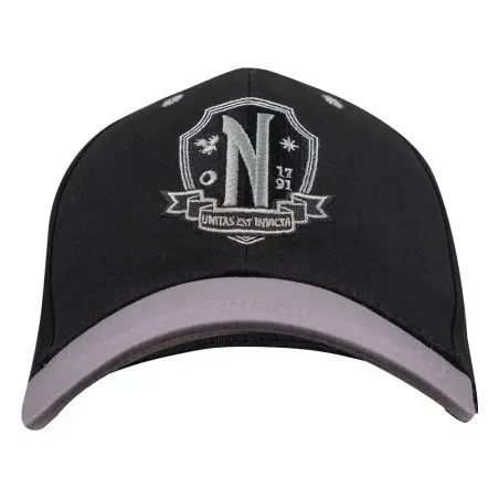 Wednesday casquette Baseball Nevermore Academy Black | 4895205616059