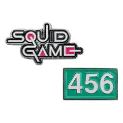 Squid Game pack 2 pin's Squid Game & Player 456