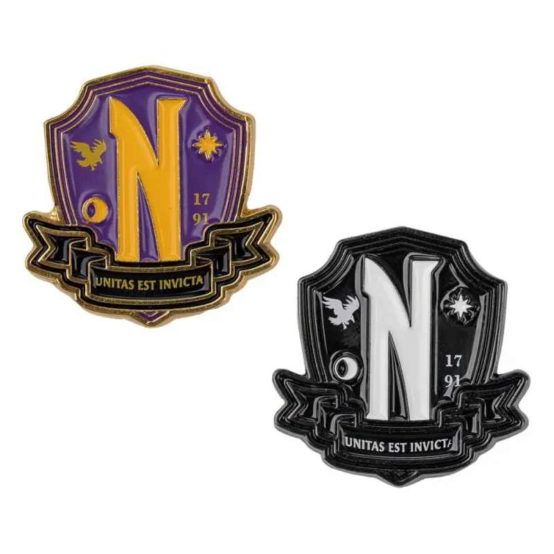 Wednesday pack 2 pin's Nevermore Academy | 4895205616325
