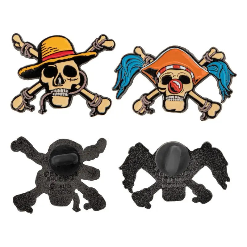 One Piece pack 2 pin's Luffy & Buggy | 4895205618701