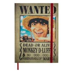 One Piece carnet Wanted Posters