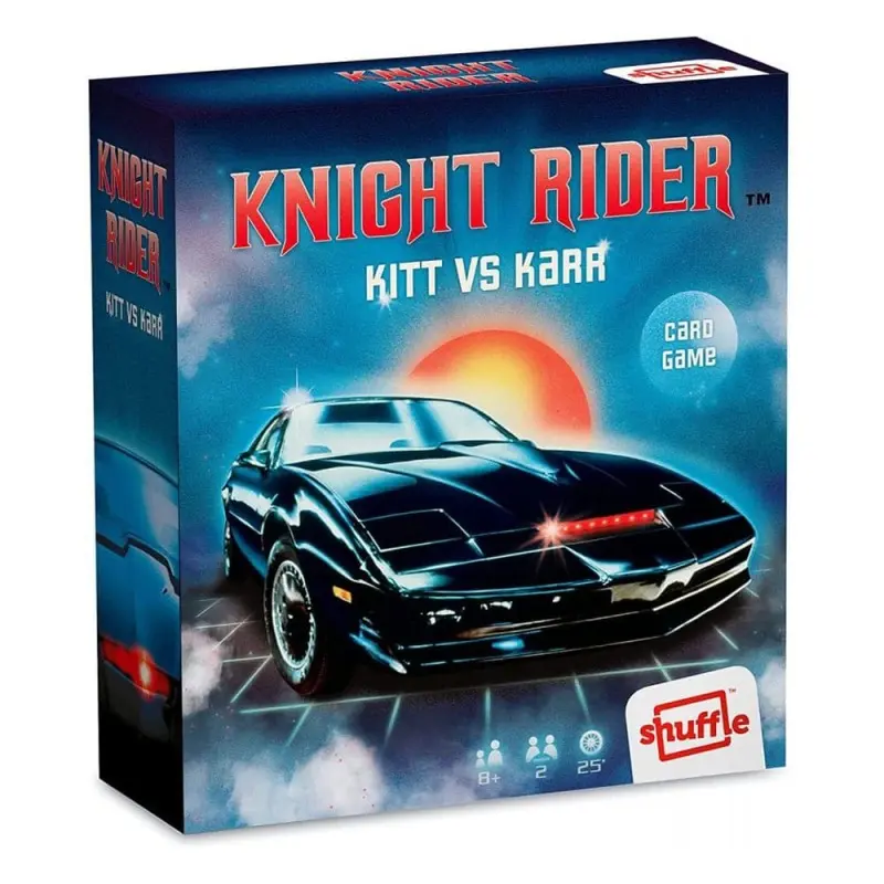 Knight Rider jeux de cartes Kitt vs. Karr Retro   | 5411068862113