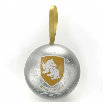 Harry Potter décoration sapin avec collier Poufsouffle | 5055583448942