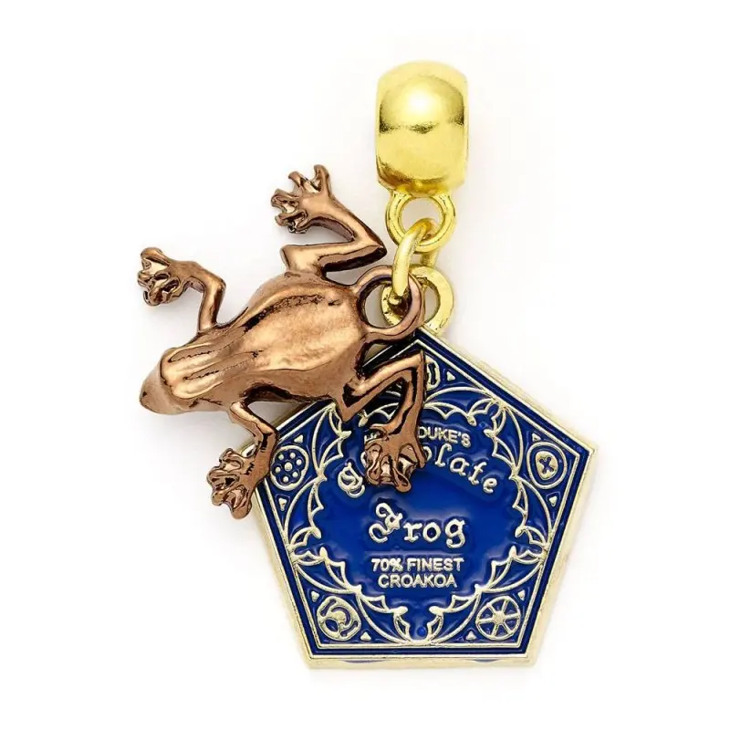 Harry Potter breloque plaquée or Chocogrenouille | 5055583416743